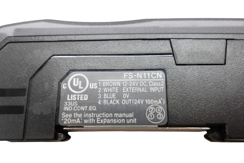 NEW KEYENCE FS-N11CN FIBER OPTIC AMPLIFIER 12/24VDC - Picture 5 of 6