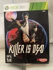 Killer Is Dead Limited Edition Microsoft Xbox 360 2013 Complete set Big Box Book
