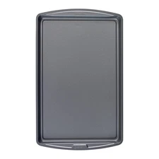 GoodCook Everyday Nonstick Steel Baking Sheet, 17" x 11", Gray, Large Cookie ...