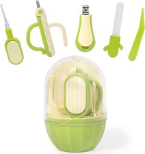 5-in-1 Baby Nail Kit with Storage Case, Cactus Theme Design Including Baby Nail