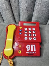 Learning Resources 911 Kids Teach Emergency Call Telephone Pretend Play Toy