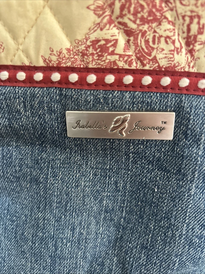 Bolsa de ombro Isabella’s Journey com borla frisada 16 pol X 11 pol X 3 pol trançada - Imagem 2 de 4