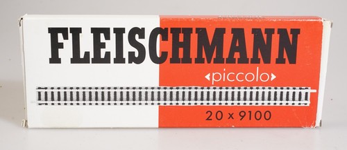(0648) Fleischmann Picolo  Spur N gerade Gleise 20*9100 länge 222mm OVP | Condition: Gebraucht