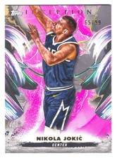 2024-25 Topps Inception Nikola Jokic #68 Pink SP Parallel #/99 Nuggets MVP