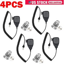 4PACK 8Pin Microphone For Kenwood TM-281A 271A TM-471A TM-V71A Radio KMC-32