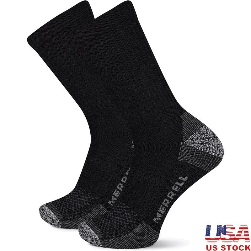 Outdoor Work Socks Coolmax EcoMade Arch Support Moisture Control Blister Free US