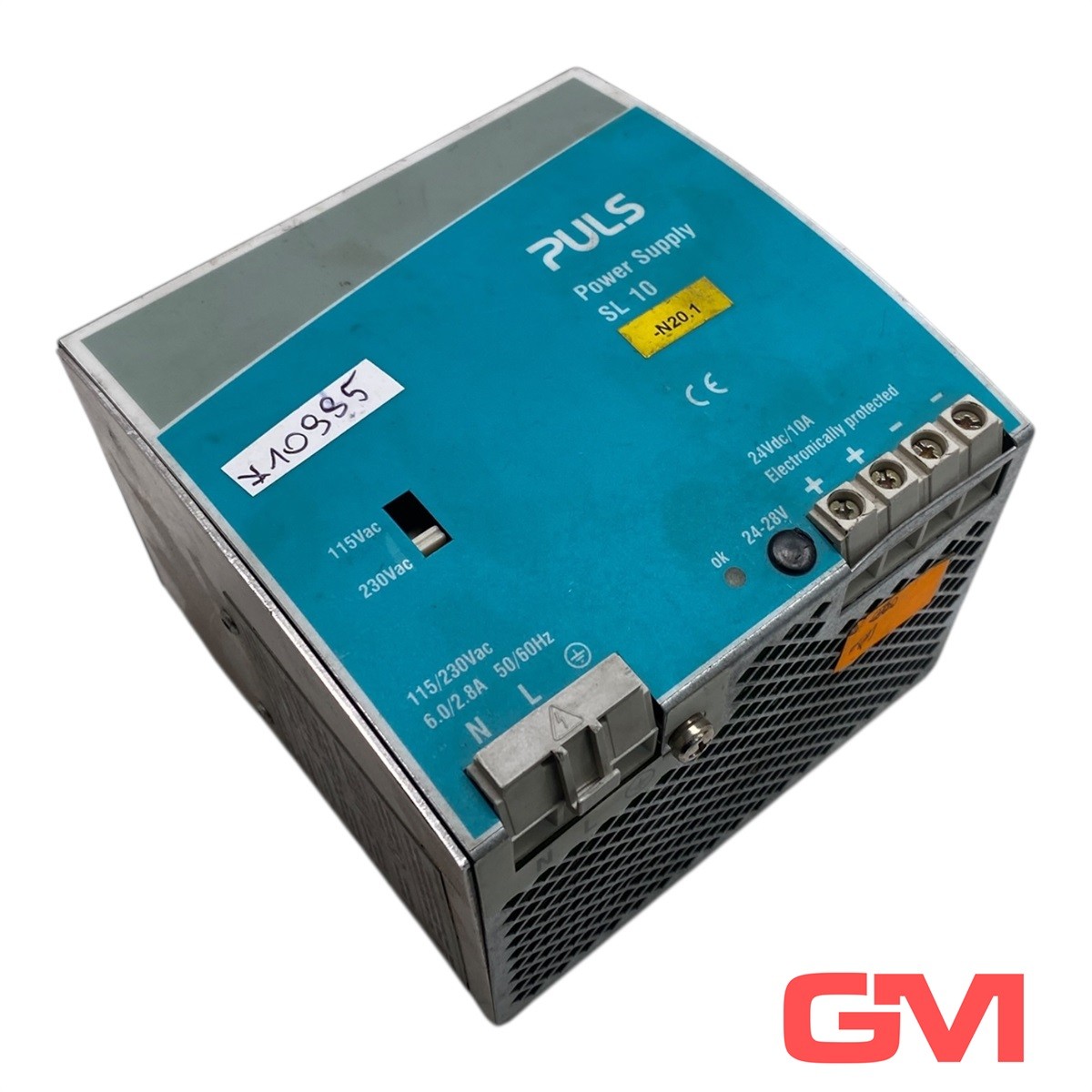 Puls DIN-Rail Power Supply 24V 240W Clamp Missing