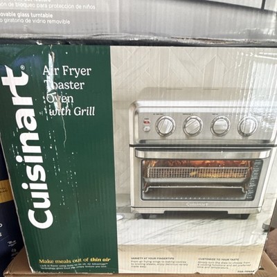 Cuisinart TOA-70NAPA Air Fryer Toaster Oven Grill Silver Stainless Steel