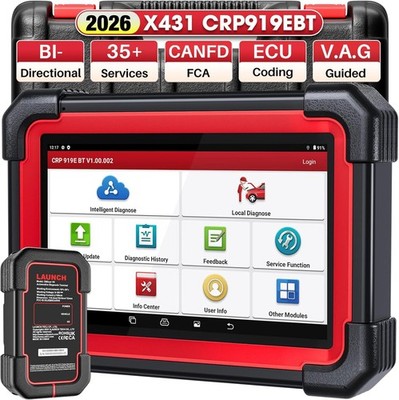 2026 Launch X431 CRP919E BT Profi KFZ OBD2 Diagnosegerät ALLE System ECU Coding