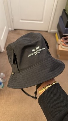 Palace Skateboard x Engineered Garments Goretex Black Bucket Hat