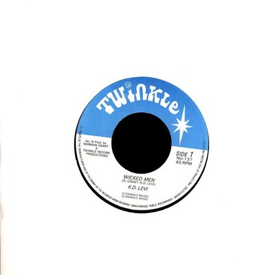 K D Levi / Twinkle Riddim Section - Wicked Men / Version (Vinyl 7'')