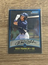 2011 Bowman Chrome Throwbacks Nick Franklin BCT4 Seattle Mariners