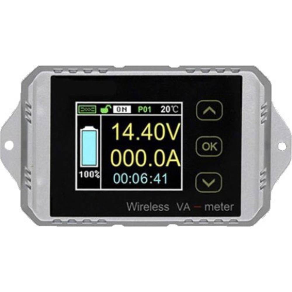 Joy-it VAX 1030 voltmètre ampèremètre CC 100V 30A avec écran sans fil LCD 1.8 pouce