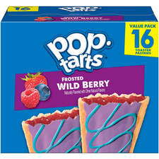 Pop-Tarts Frosted Wild Berry Toaster Pastries, 27 oz 16 Count