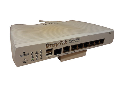 Draytek Vigor2860n Annex A VDSL2 Security Firewall Gigabit WLAN Router 