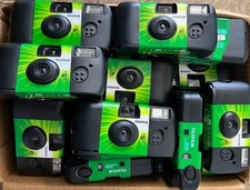 Fuji 50 Pc Disposable Cameras Empty Shells with Flash AAA Battery DIY projects