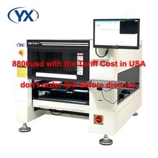 8800usd with the Tariff Cost in USA SMT550-F YX 4 Head Pick and Place Machine