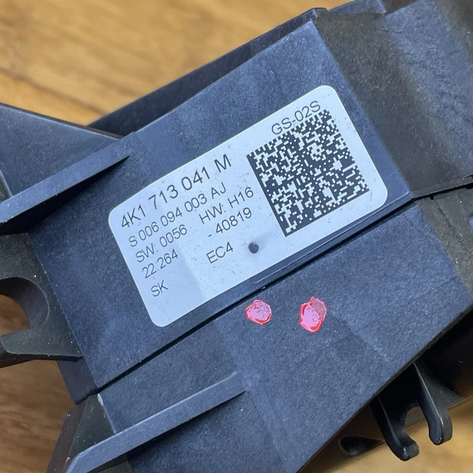 Palanca de cambios de transmisión automática Audi A6 C8 2019-2025 OEM Foto 4 de 4