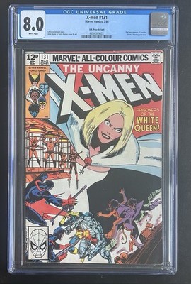 Uncanny X-Men (Vol 1) #131, Mar 80, CGC 8.0, UK Price Variant, 2nd App - Dazzler