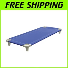 Portable Toddler Nap Cot - Stackable Kids Bed with Breathable Mesh Fabric