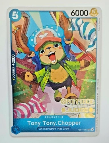 One Piece Card Game Tony Tony Chopper OP11-053 UC Judge Pack Foil Promo English