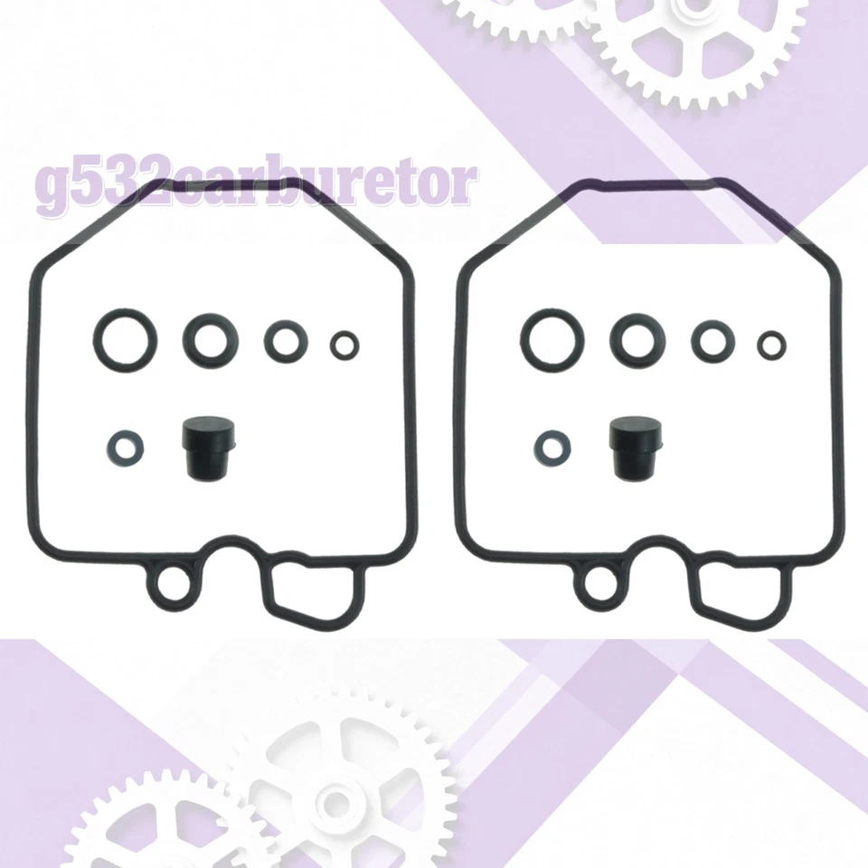 2X FITS HONDA CM400A CM400T 1979-1981 CARBURETOR REPAIR Rebuild KIT &FLOAT-US Foto 3 de 4