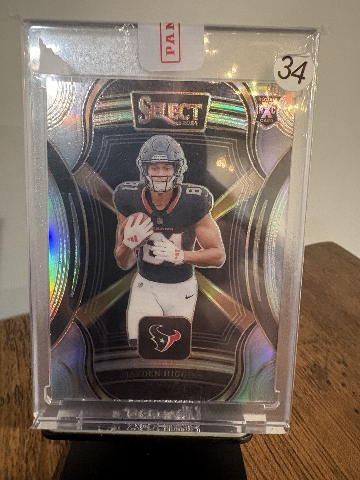 2024 Panini Select - 2025 Xrc Prizm Jayden Higgins #515 (RC)