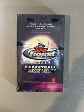 2021 Topps Finest NBA Basketball Hobby Box Factory Sealed 1 Chrome Auto