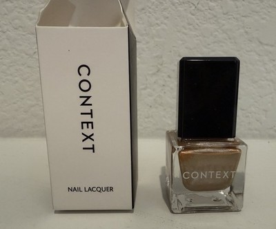 CONTEXT SKIN Non Toxic Nail Lacquer Polish Shake Me Champagne NEW in box