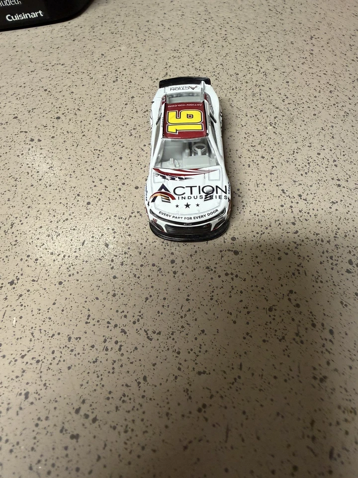 2023 AJ Allmendinger NASCAR #16 Action Industries Patriotic 1/64 Diecast LOOSE - Image 2 of 3