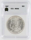 1887 Morgan Silver Dollar ICG MS66 S$1 Philadelphia Minted No Reserve