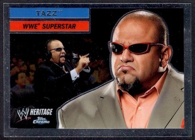2006 Topps Chrome WWE Heritage Tazz #50