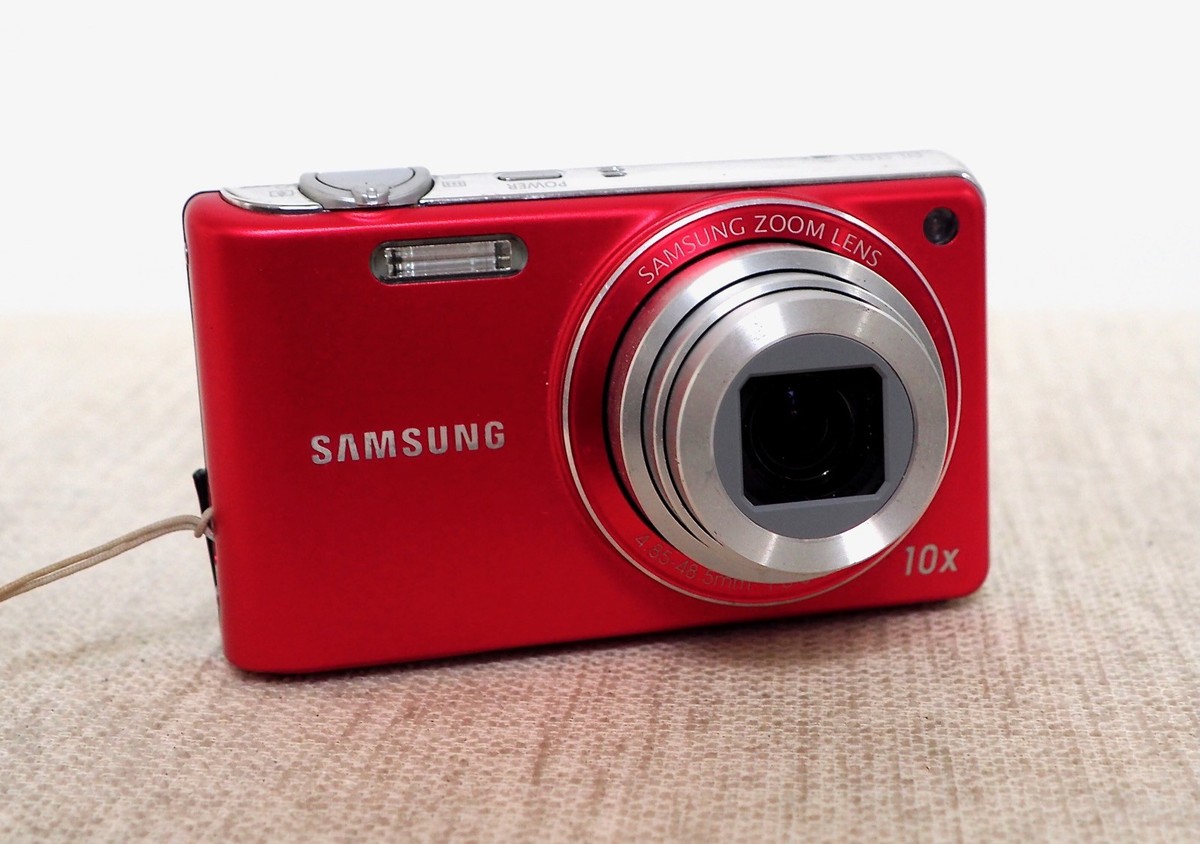 Samsung PL Series PL221 Digital Camera Red for sale