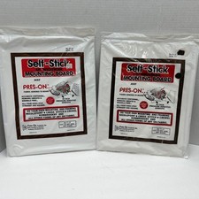 Lot of 2 PRES-ON 11x14 Self-Stick Art Needlework Mounting Boards Fabric Craft