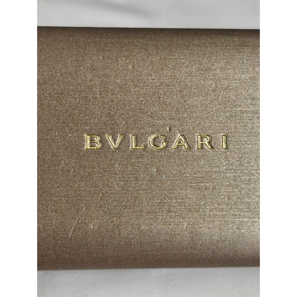 BVLGARI UNISEX CHAMPÁN ESTUCHE RÍGIDO NARANJA FIELTRO FORRADO TALLA ÚNICA Foto 4 de 4