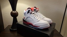 Size 10 - Air Jordan 5 Retro 2025 Fire Red