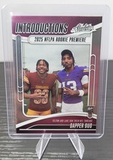 2025 absolute football Introductions. DAPPER DUO. Lane, Felton RC