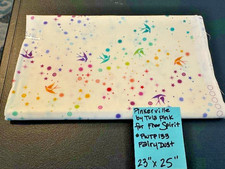 Pinkerville Fabric By Tula Pink for Free Spirit PWTP133 Fairy Dust 23" x 25"