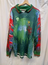 Maglia Calcio Francia Portiere 1993 Match Worn Shirt Trikot Maillot