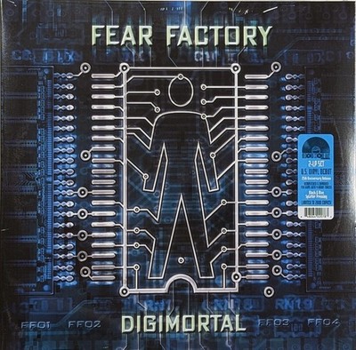 FEAR FACTORY Digimortal SEALED limited edition 2LP Black & Blue Vinyl RSD