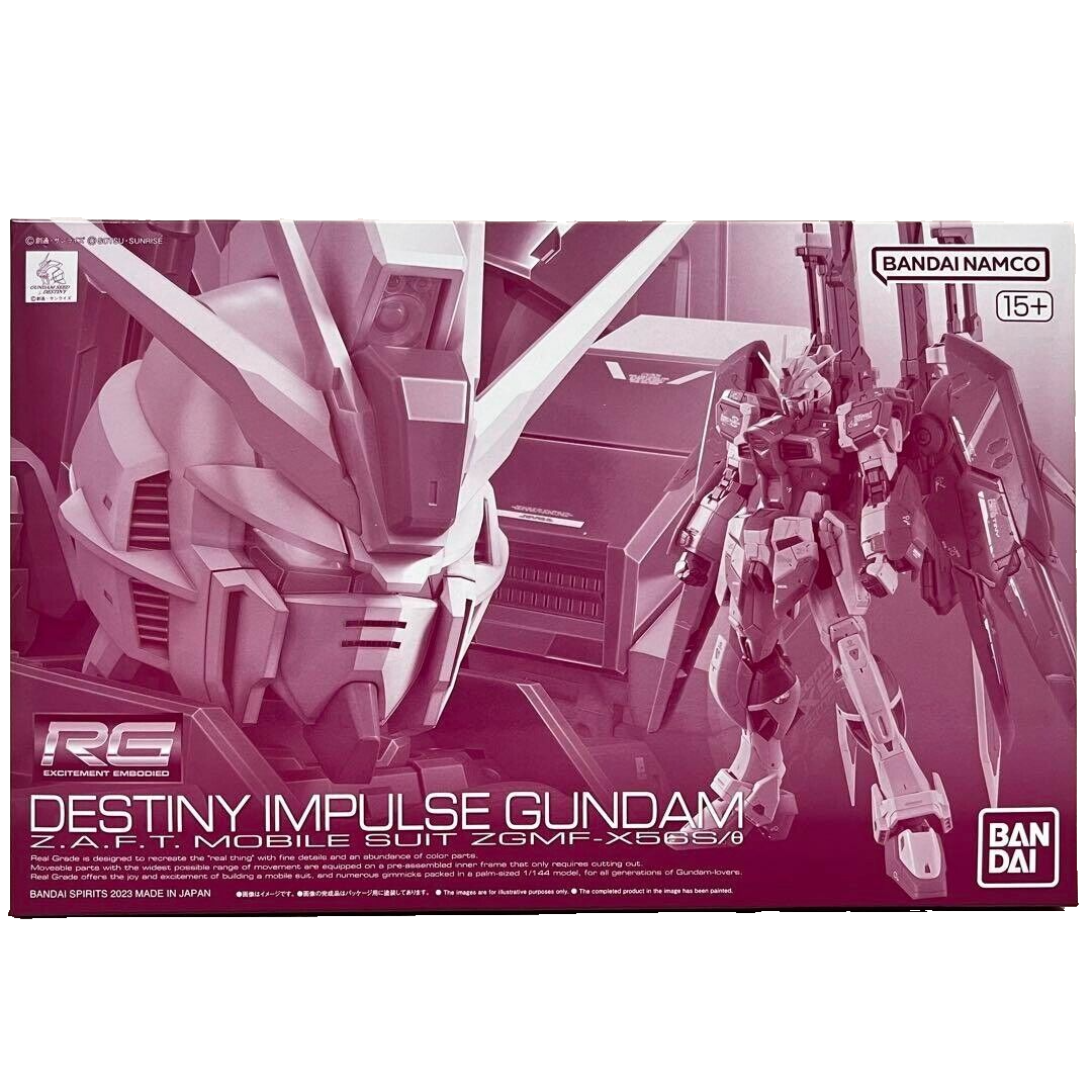 RG 1/144 Destiny Impulse Gundam Gunpla Model Kit Premium