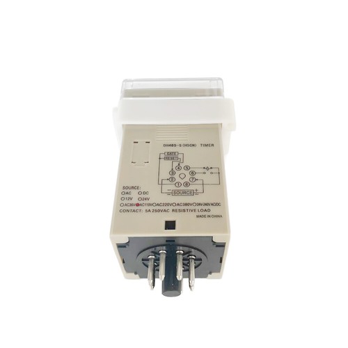 AC 110V Programmable Time Delay Relay Digital Display DH48S-S With Socket Base - Picture 4 of 9