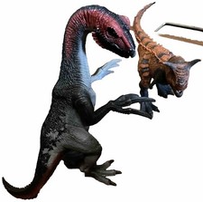 Schleich Therizinosaurus Dinosaur Figure Retired Prehistoric Carnotaurus Lot