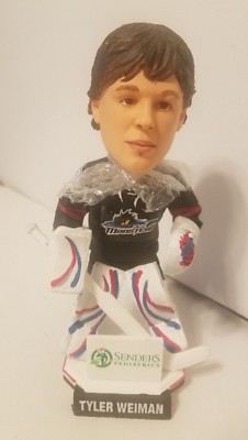 TYLER WEIMAN LAKE ERIE MONSTERS BOBBLEHEAD  NEW IN BOX