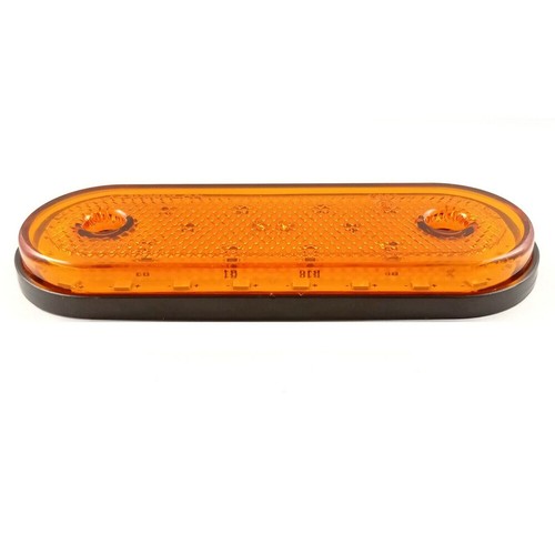 4x LED Seitenmarkierungsleuchten Anhänger Wohnwagen Orange Gelb LKW PKW 12V/24V. - Bild 5 von 7