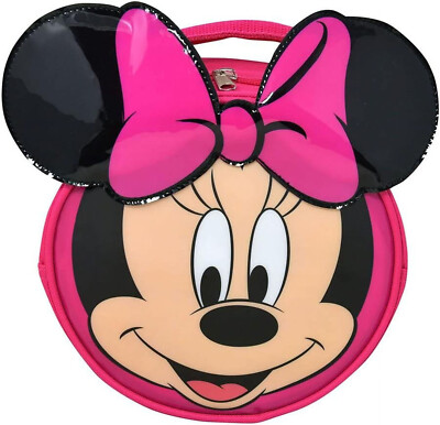 Lunch Bag - Disney - Minnie Mouse Head Shaped Tote Bag