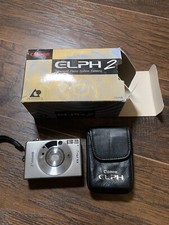 CANON ELPH 2 - POINT  SHOOT CAMERA W CASE  BOX FREE SHIPPING 