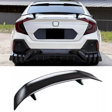 For Honda Civic 10TH Gen 46" GT Style Racing Rear Trunk Spoiler Wing Gloss Black