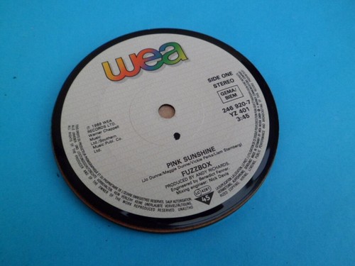 DRINKS COASTERS Vinyl Record Upcycled SINGLES Records All Artists List F - Picture 220 of 221