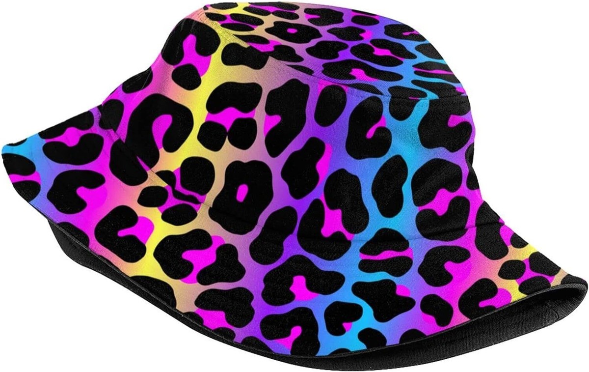 Polyester Bucket Hat with Animal Print, Packable Sun Hat for Outdoor Activities Joylife Animal Print Bucket Hat Novelty Pattern Sun Hats  main image 2